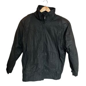 Andrew Marc Performance Leather Jacket Size Medium